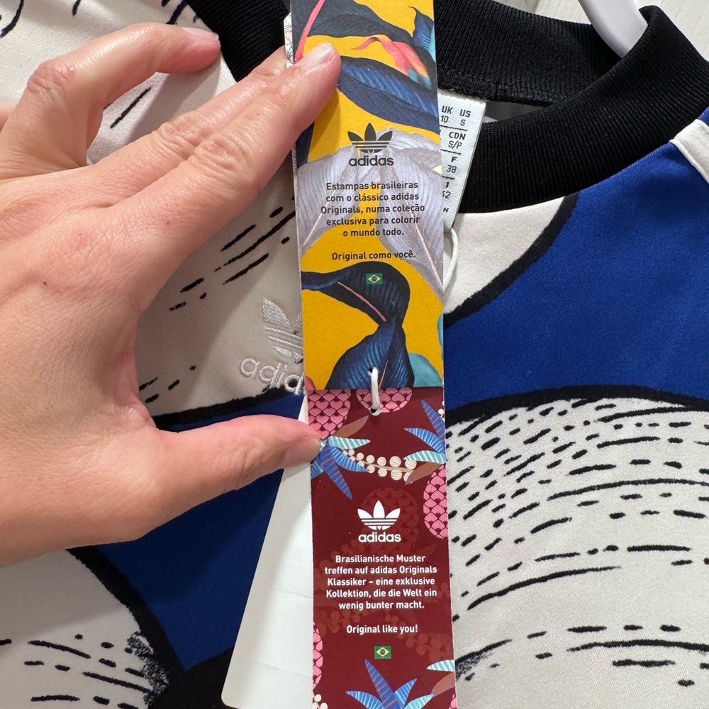 Adidas x Farm Rio Brazilian patterned bodysuit - Picture 9 of 11